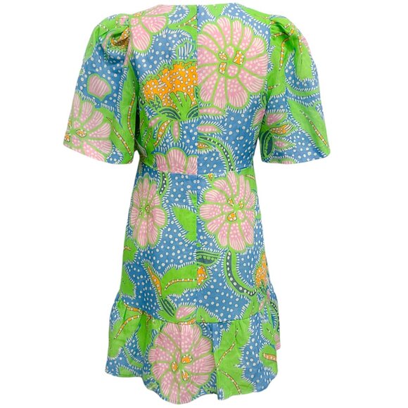 Rhode Blue Multi Marianna Dress - Picture 3 of 4